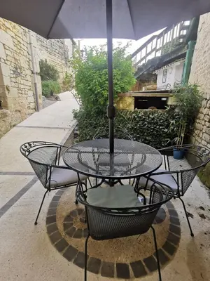 Terrasse ou espace extérieur de l'établissement Maison Troglodyte