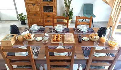 Nourriture dans le B&B/chambre d'hôtes ou à proximité