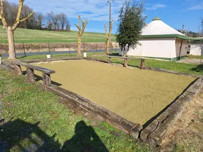 Jardin de l'établissement Les 2 étangs de la Foulonnerie - Gîtes