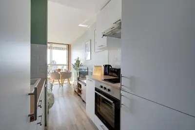 Cuisine ou kitchenette dans l'établissement Dolce Vita