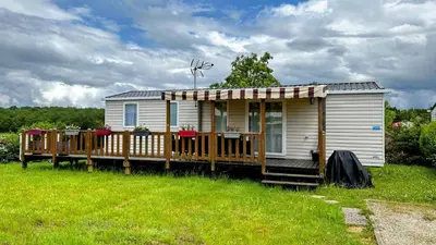 Plan de l'établissement Evasion nature Bungalow vue sur la faune locale
