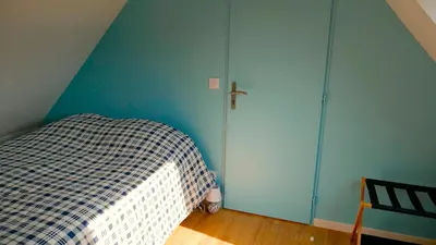 Un ou plusieurs lits dans un hébergement de l'établissement Maison des Hirondelles
