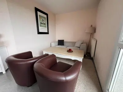 Coin salon dans l'établissement Appartement entier avec 2 terrasses