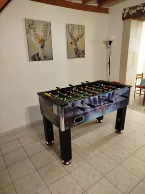 Salle de jeux dans l'établissement Les Petites Écuries