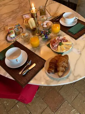 Nourriture dans le B&B/chambre d'hôtes ou à proximité