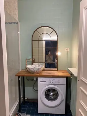 Salle de bains dans l'établissement Appartement de Laura