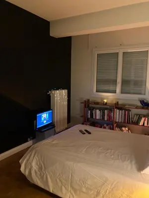 Un ou plusieurs lits dans un hébergement de l'établissement Appartement de Laura