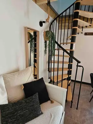 Coin salon dans l'établissement Gite le Magnolia entre Loire et châteaux