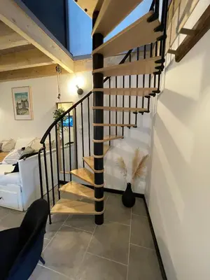 Un ou plusieurs lits dans un hébergement de l'établissement Gite le Magnolia entre Loire et châteaux