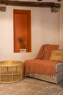 Coin salon dans l'établissement 24h Au Mans