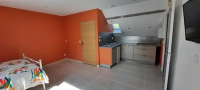 Cuisine ou kitchenette dans l'établissement Le Mermoz