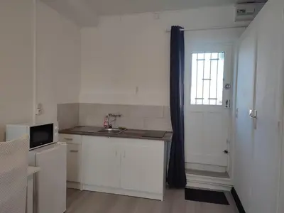 Salle de bains dans l'établissement Studio indépendant