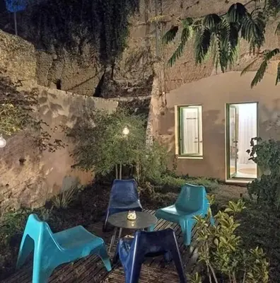 Coin salon dans l'établissement La Petite Perrière Gite