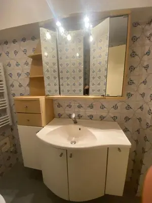 Salle de bains dans l'établissement Joli studio