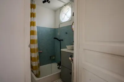 Salle de bains dans l'établissement Break en Sarthe - Wifi - Jardin