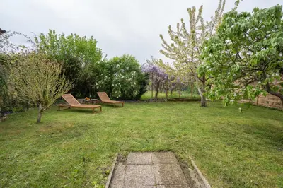 Jardin de l'établissement Break en Sarthe - Wifi - Jardin
