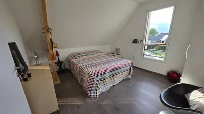Un ou plusieurs lits dans un hébergement de l'établissement Villa Bastilaure