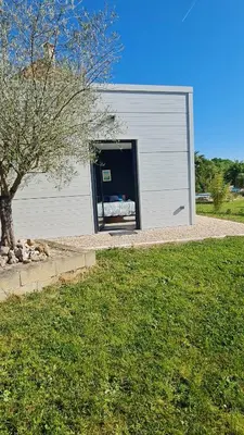 Jardin de l'établissement Au Bord de Loire