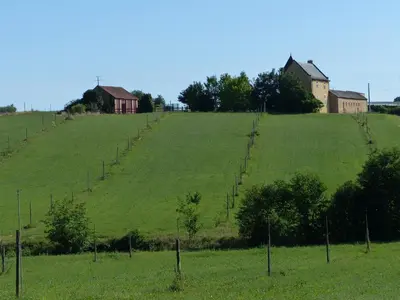 Paysage naturel près de le B&B/chambre d'hôtes