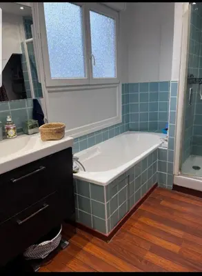 Salle de bains dans l'établissement Chambre double chez l'habitant proche du circuit