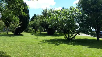 Jardin de l'établissement Maison de Campagne à 2 min du zoo de Beauval
