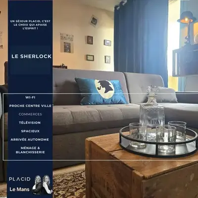 Le Sherlock - balcon - original - Wifi