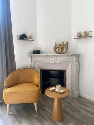 Coin salon dans l'établissement DOMITYS - Cœur de Loire