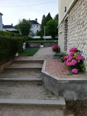 Jardin de l'établissement MikeS Amboise