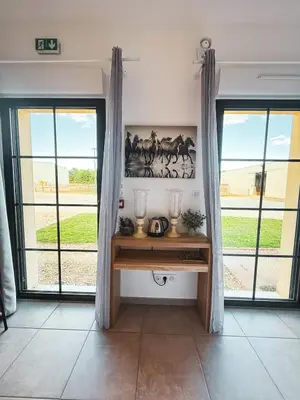 Plateau bouilloire dans l'établissement Studio cosy dans une ecurie en Touraine