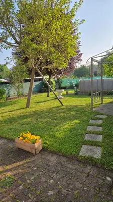 Jardin de l'établissement Le Bleuet de Montbazon