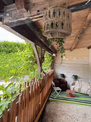 Jardin de l'établissement Motel - Usine à Gaz