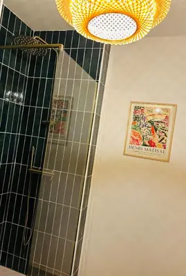 Salle de bains dans l'établissement Nid doux