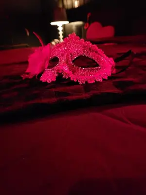 Un ou plusieurs lits dans un hébergement de l'établissement Gîte romantique Le Glamour