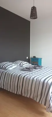 Un ou plusieurs lits dans un hébergement de l'établissement Chambre circuit des 24 heures
