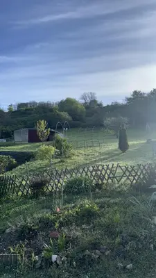 Paysage naturel près de la maison de vacances