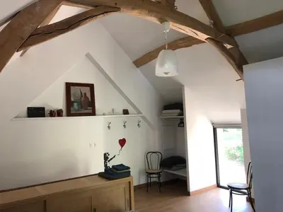 Plan de l'établissement Petite maison dans fosse troglodytes