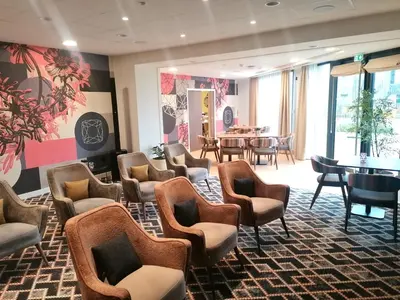 Coin salon dans l'établissement DOMITYS - Les Trèfles