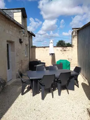 Terrasse ou espace extérieur de l'établissement À l'orée du bocage