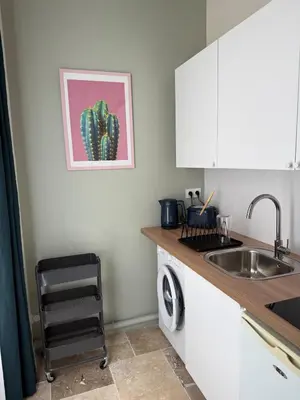 Plan de l'établissement Quartier Vieux Tours, Grand studio avec coin chambre