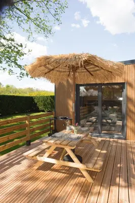 Terrasse ou espace extérieur de l'établissement Cottage Umbra Néa