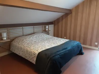 Un ou plusieurs lits dans un hébergement de l'établissement La petite Maison de Niré