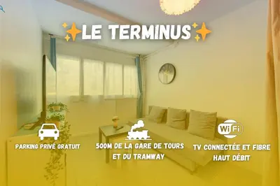 Plan de l'établissement Le Terminus Gare de Tours