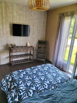 Un ou plusieurs lits dans un hébergement de l'établissement Maison circuit 24 heures du Mans