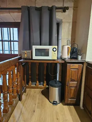 Cuisine ou kitchenette dans l'établissement Historic Robin Quantin Tours Hyper-Center Place Plumereau