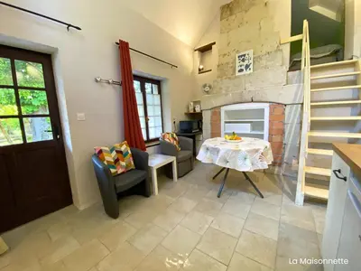 Cuisine ou kitchenette dans l'établissement Domaine de la Closerie Champêtre - Gîte 1 chambre 1-2 personnes