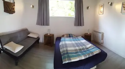 Un ou plusieurs lits dans un hébergement de l'établissement La Maison de Valérie