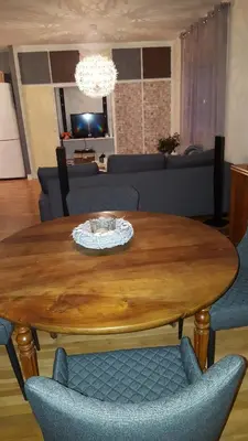 Coin salon dans l'établissement La Maison de Valérie