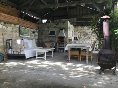 Terrasse ou espace extérieur de l'établissement A great place to explore the Val de Loire