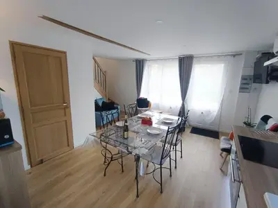 Télévision ou salle de divertissement dans l'établissement Gîte au cœur des châteaux de la Loire