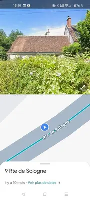 Plan de l'établissement Maison rustique à la campagne